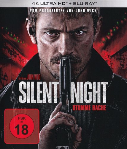 Silent Night - Stumme Rache (4K UHD), gebraucht, ohne Cover