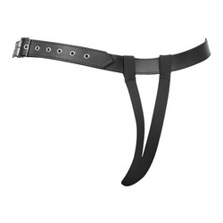 Jock Strap mit Lederklappe