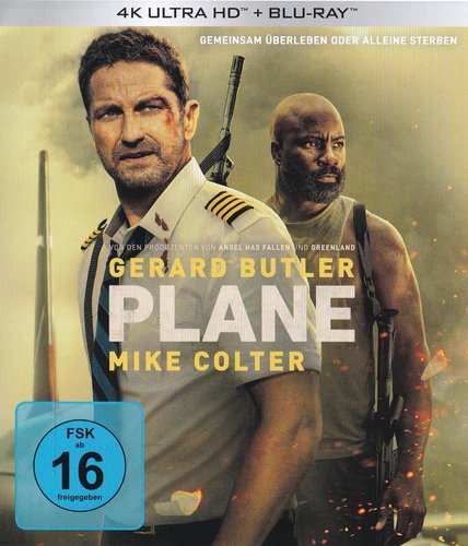 Plane (4K UHD), gebraucht, ohne Cover