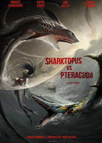 Sharktopus vs. Pteracuda - Poster 2