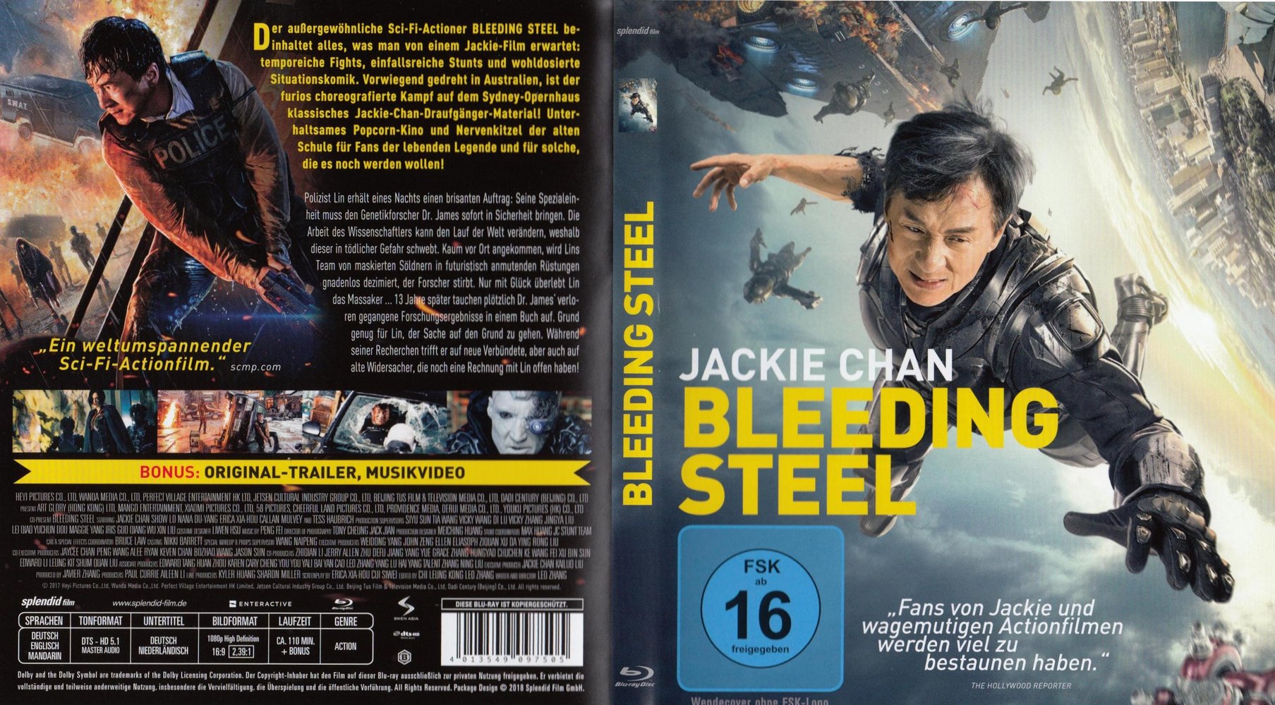 Bleeding Steel: Trailer zum neuen Jackie-Chan-Action-Thriller