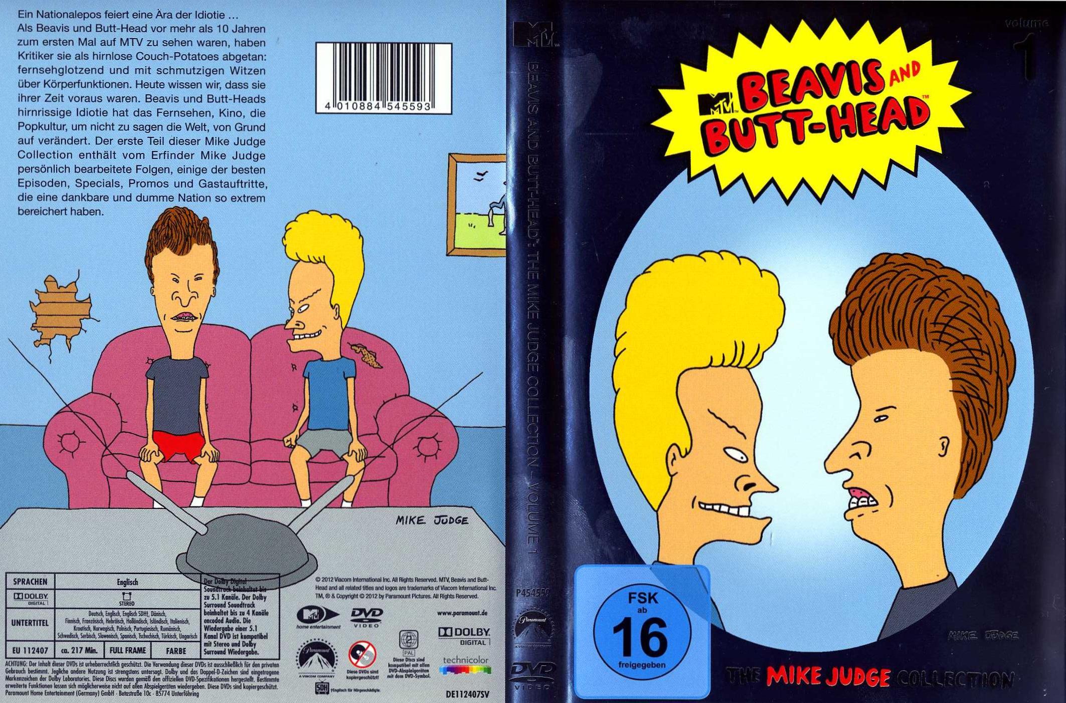 Beavis and Butt-Head - The Mike Judge Collection - Volume 1: Blu