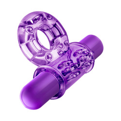 Vibrating Cock Ring, 4 - 7 cm