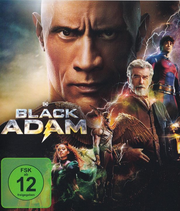 Black Adam (Blu-ray), gebraucht, ohne Cover