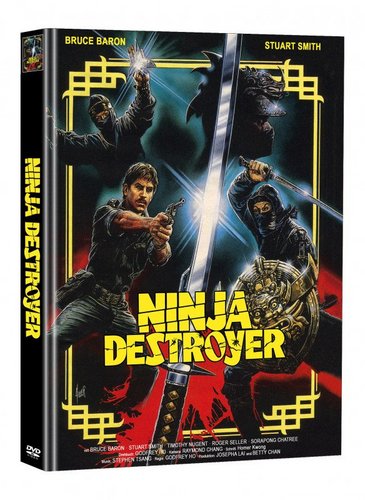 Ninja Destroyer - Mediabook - Limited Edition auf 144 Stück - Cover A (DVD)