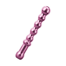 Aluminiumdildo mit Kugel-Form, 18cm