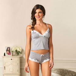 Knappes Pyjama-Set, 2 Teile
