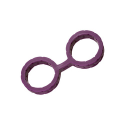 Japanese Bondage - Silicone Cuffs - Large