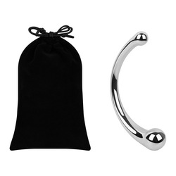 Prostata-Stimulator aus Edelstahl, Größe M, 18,3 cm