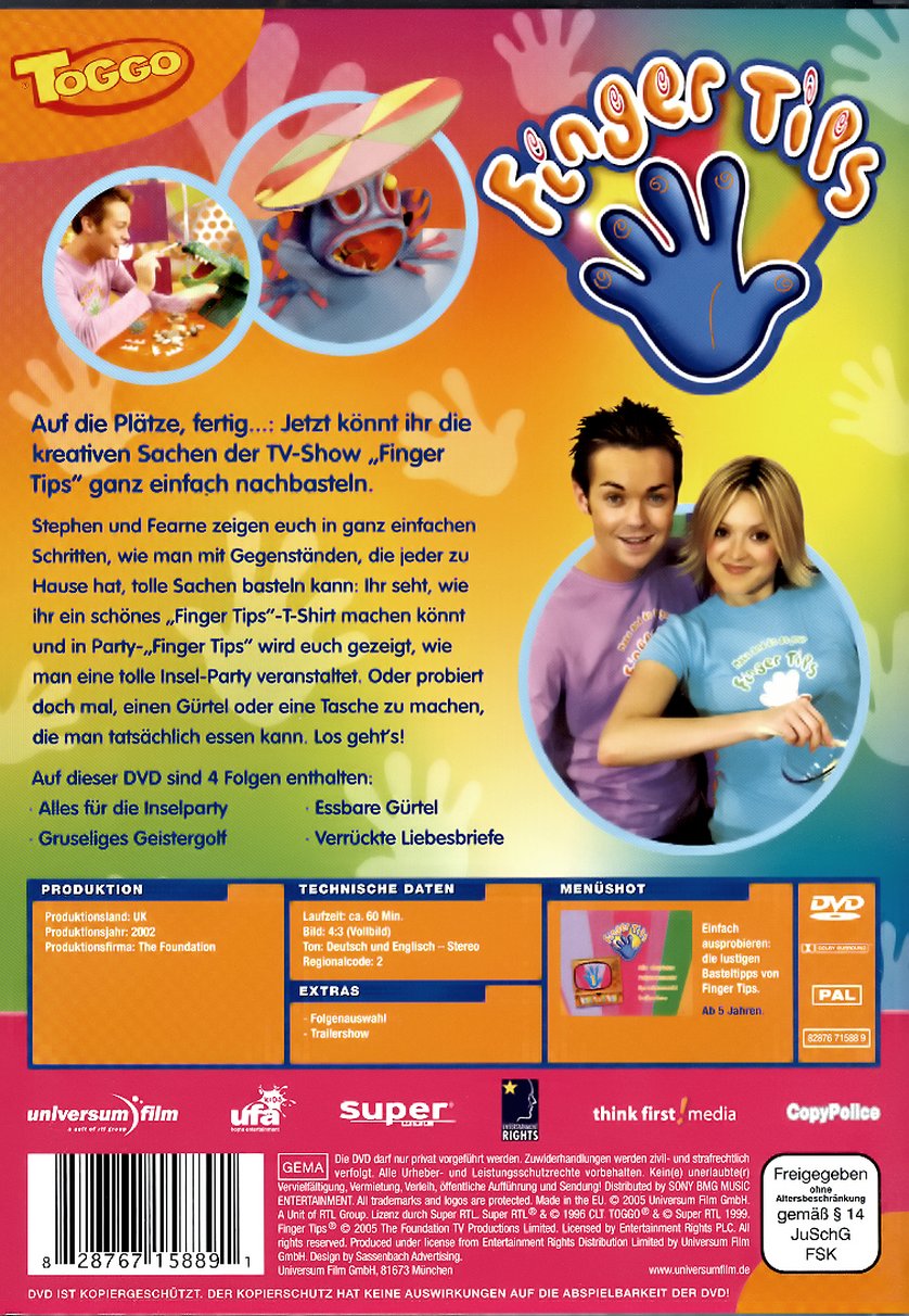 Finger Tips DVD oder Bluray leihen VIDEOBUSTER.de