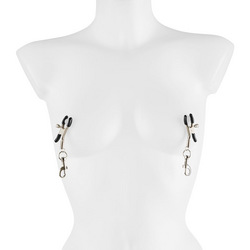 Nippelklemmen mit Karabinerhaken