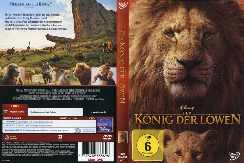 Der Konig Der Lowen Dvd Oder Blu Ray Leihen Videobuster De.