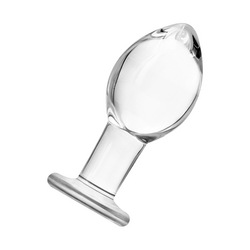 Premium Glass Plug, L, 9,5cm