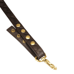 Taillengürtel aus Reitleder