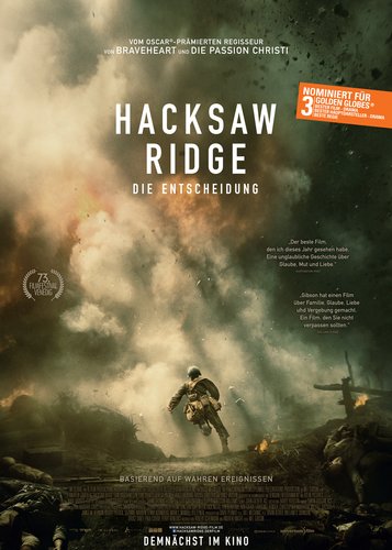 Hacksaw Ridge - Poster 1