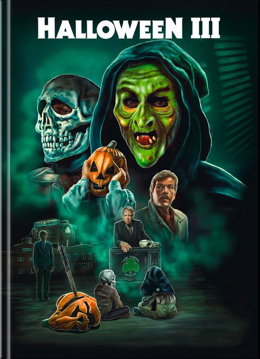 Halloween 3 - Mediabook - Limited Edition - 1111 Stück - Cover G (Blu-ray 4K Ultra HD)