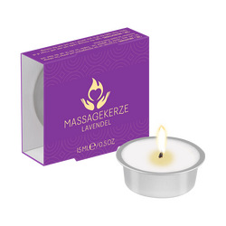 Massagekerze Lavendel, 15 ml