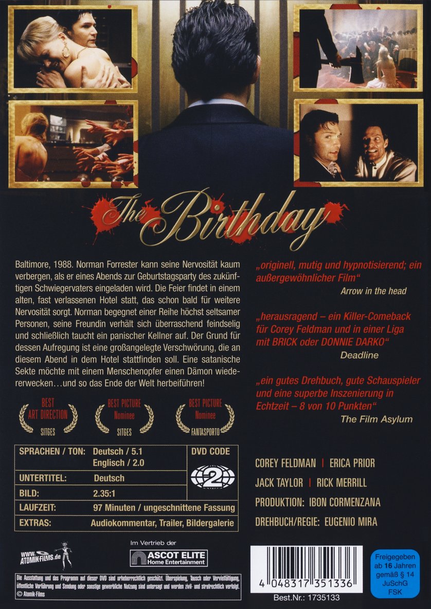 The Birthday Dvd Oder Blu Ray Leihen Videobuster De