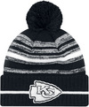 New Era - NFL NFL - Kansas City Chiefs Sideline Sport Knit Cap schwarz weiß powered by EMP (Cap)