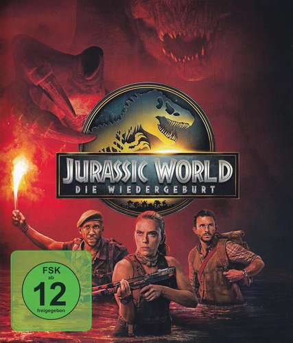 Jurassic World 4 - Die Wiedergeburt (Blu-ray), gebraucht, ohne Cover