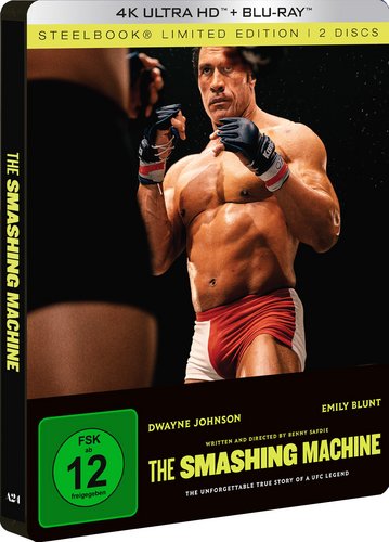 The Smashing Machine - Steelbook - Limited Edition (4K Ultra HD) (Blu-ray 4K Ultra HD)