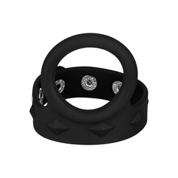 Silicone Cock &amp; Ball Strap, 4 - 6 cm
