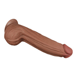 Sliding Skin Dildo, 31 cm