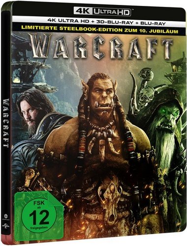 Warcraft: The Beginning - Steelbook (Blu-ray 4K Ultra HD)
