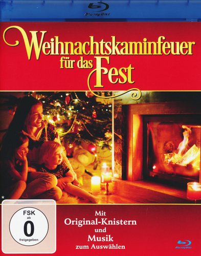 Weihnachtskaminfeuer für das Fest (Blu-ray Disc)