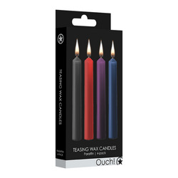 Teasing Wax Candles, 4 Stück