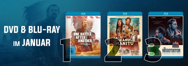 DVD & Blu-ray Charts Januar 2026: Action meets Comedy: Euer abwechslungsreicher Januar
