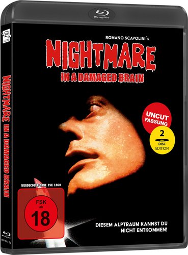 Nightmare in a Damaged Brain - Limited Edition - Uncut - Schwarze Box - Cover 2 (Blu-ray Disc)