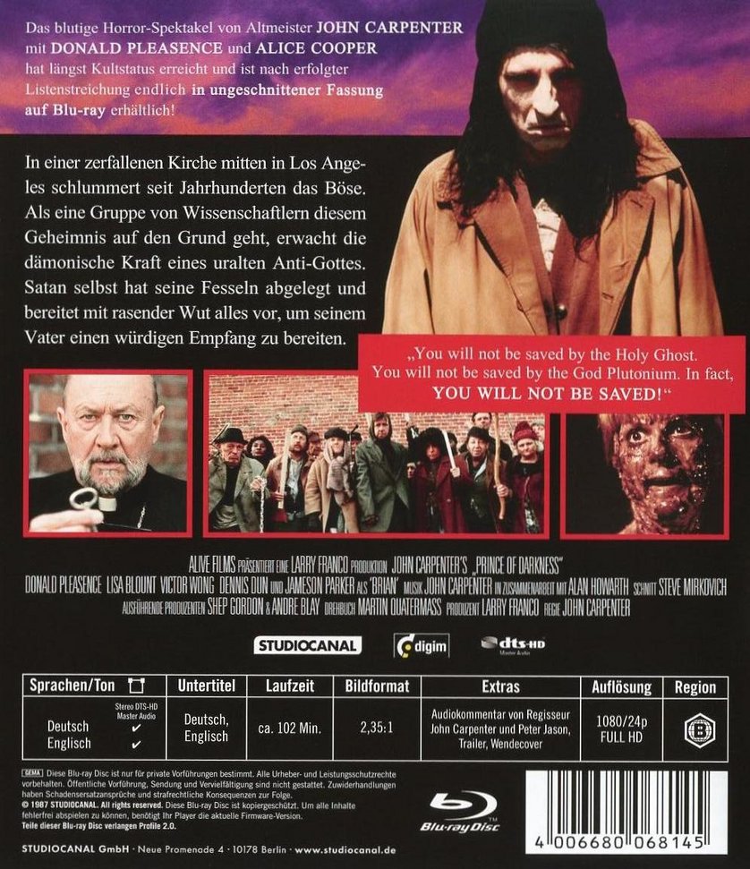Die Fürsten der Dunkelheit: DVD oder Blu-ray leihen - VIDEOBUSTER.de