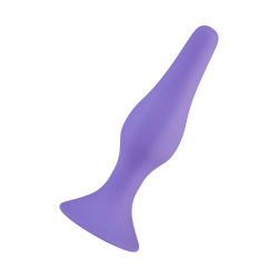 Analdildo aus Silikon, M, 13cm