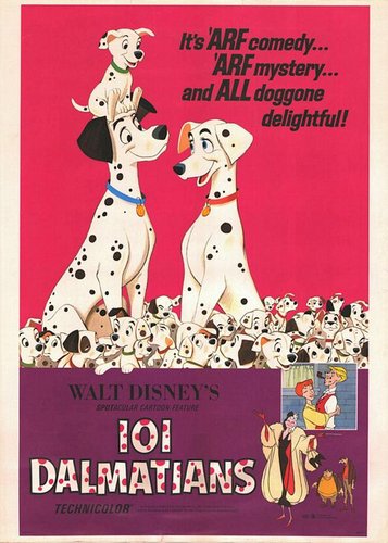 Pongo und Perdita - 101 Dalmatiner - Poster 1