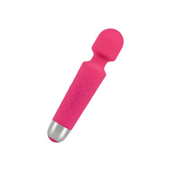 Wiederauflad barer Massager aus Silikon, 20 cm