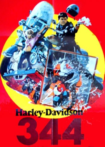 Electra Glide in Blue - Harley Davidson 344 - Poster 5