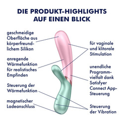 Satisfyer Hot Lover Connect App, 20 cm