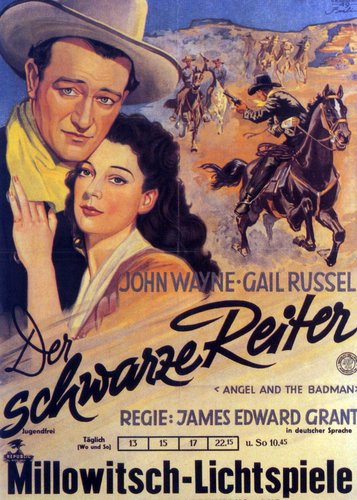 Angel and the Badman - Der schwarze Reiter - Poster 1