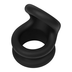 Bondage Play - Silikon-Cockring, Gr. M, 3,5 cm