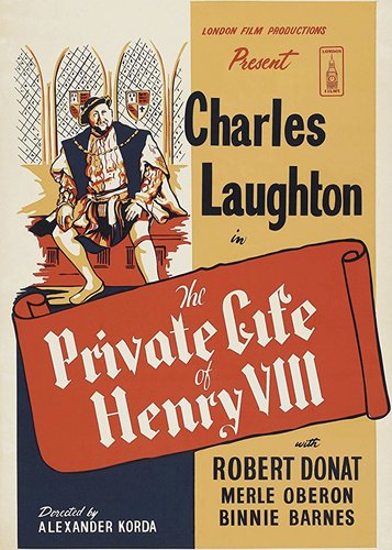 The Private Life of Henry VIII. - Das Privatleben Heinrichs VIII. - Poster 1