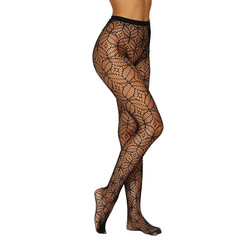 Gemusterte Strumpfhose