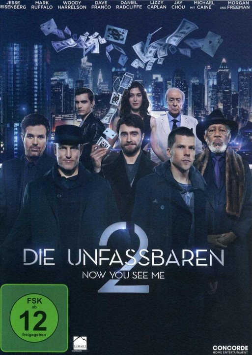 Now You See Me - Die Unfassbaren 2 (DVD), gebraucht