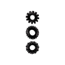 Set of 3 Cockrings, 1,6 4,6 cm