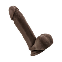 Dr. Skin - Posable Dildo with Balls, 20,3 cm