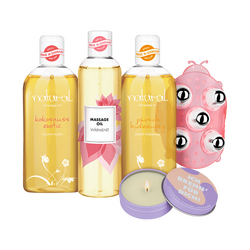 Sinnliches Massage-Set, 5 Teile, 793 ml