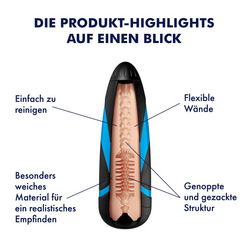 Satisfyer Einsatz Men One - Tornado Bliss