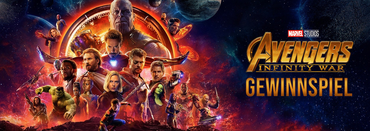Gewinnspiel INFINITY WARS: Neues Jahr, neues Glück, im AVENGERS-Gewinnspiel!