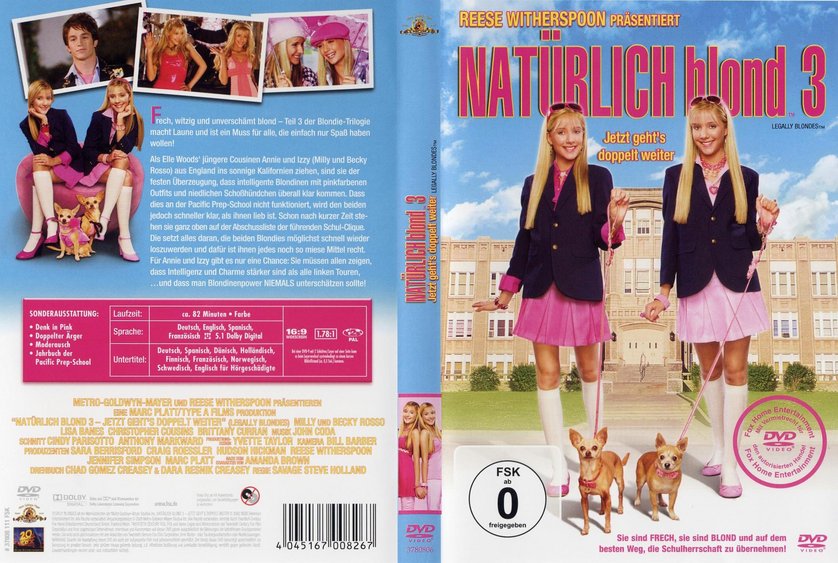 Natürlich Blond 3 Jetzt Geht's Doppelt Weiter Besetzung Natürlich blond 3: DVD oder Blu-ray leihen - VIDEOBUSTER.de