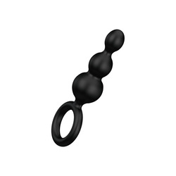Silikon-Analplug mit Haltegriff, 13,5 cm